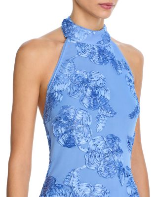 Beaded Halter Neck Dress