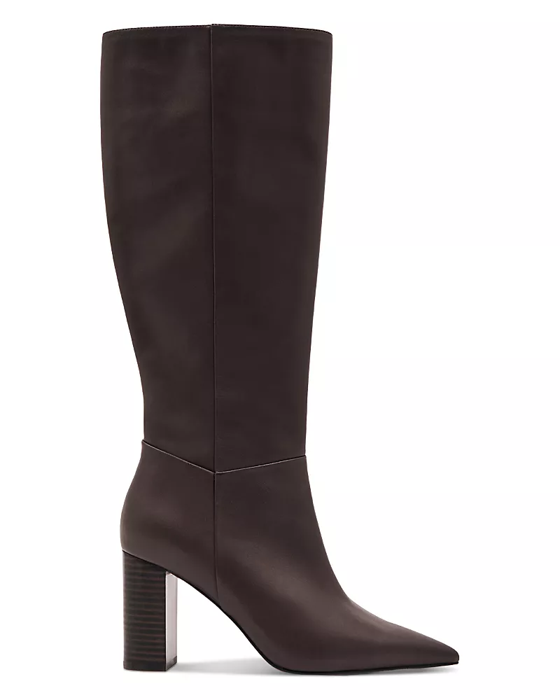 Reiss Women's Bianca Leather Knee High Boots