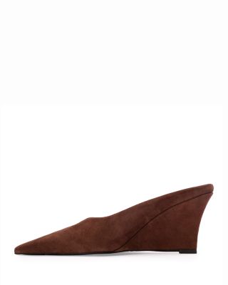 Women's Pointed Wedge Pumps
