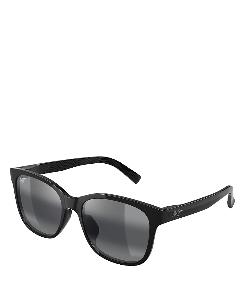 Maui Jim Owelo Polarized Square Sunglasses, 56mm