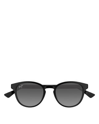 Hiehie Polarized Round Sunglasses, 50mm