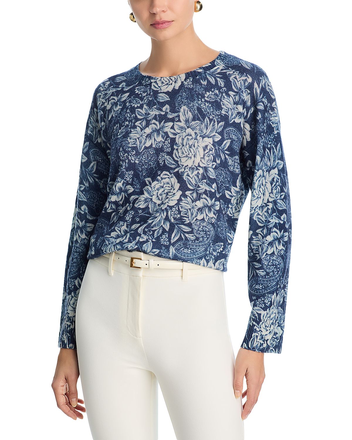 C by Bloomingdale's Cashmere 100% Cashmere Crewneck Sweater - Exclusive