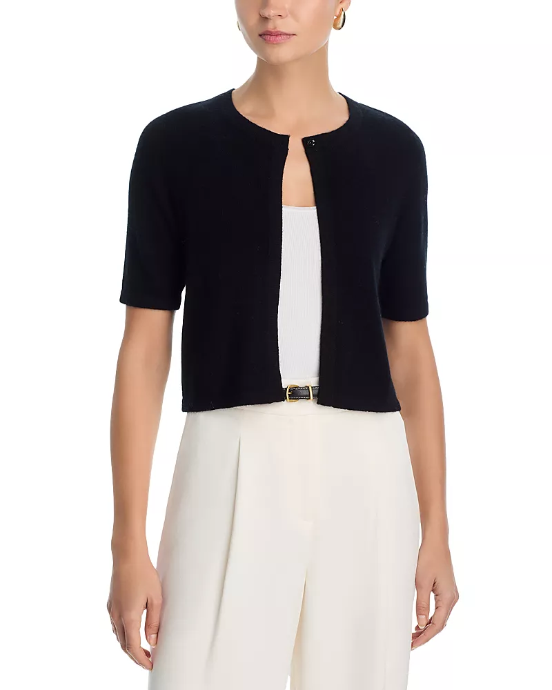 C by Bloomingdale's Cashmere 100% Cashmere Crewneck Shrug Sweater - Exclusive