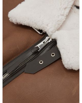 Shearling Leather Jacket
