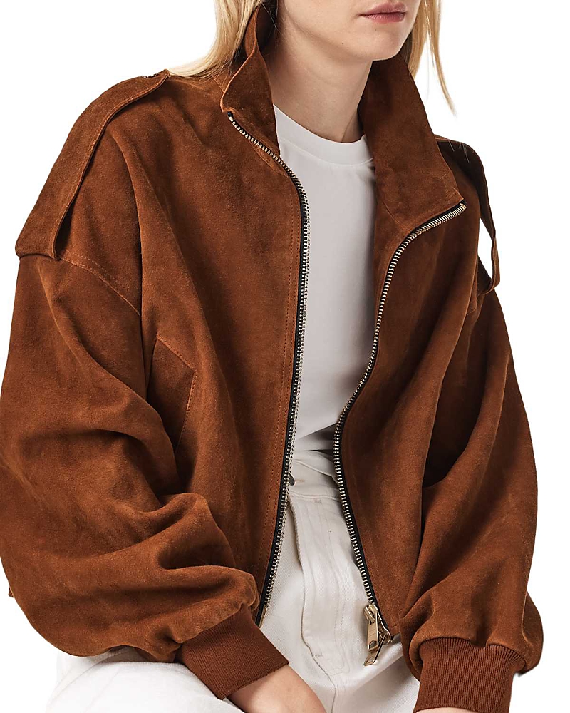 Allsaints Lowden Suede Jacket