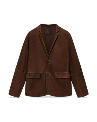Monet Waxed Suede Regular Fit Blazer