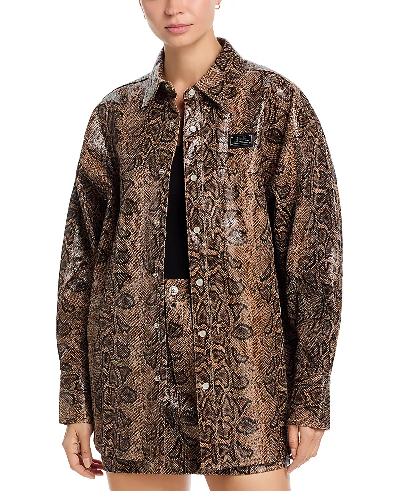 Ksubi Astra Long Sleeve Snakebite Jacket