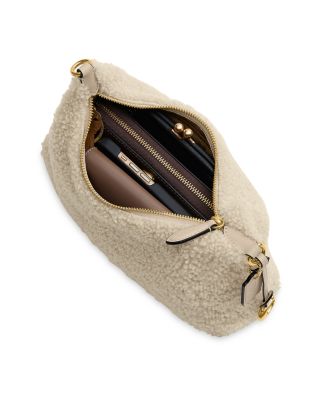 Juliet Small Shearling Shoulder Bag