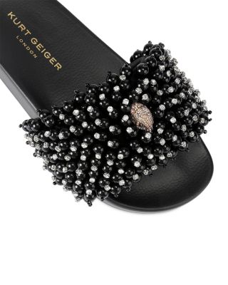 Women's Meena Eagle Beaded Slides