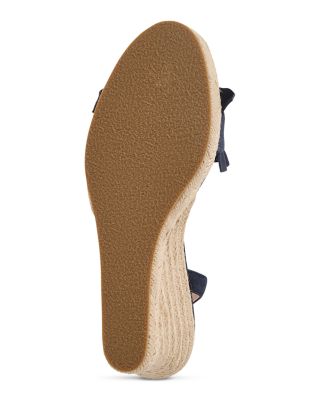 Women's Rozette Ruffle Wedge Sandals