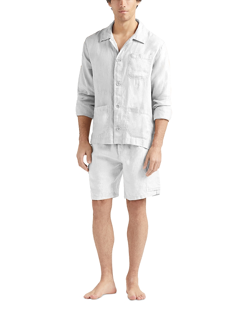 Vilebrequin Linen Solid Overshirt