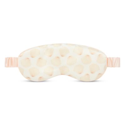 Seashells Silk Travel Eye Mask
