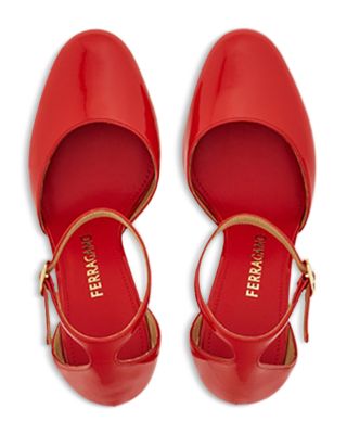 Women's Leather Stiletto Pumps