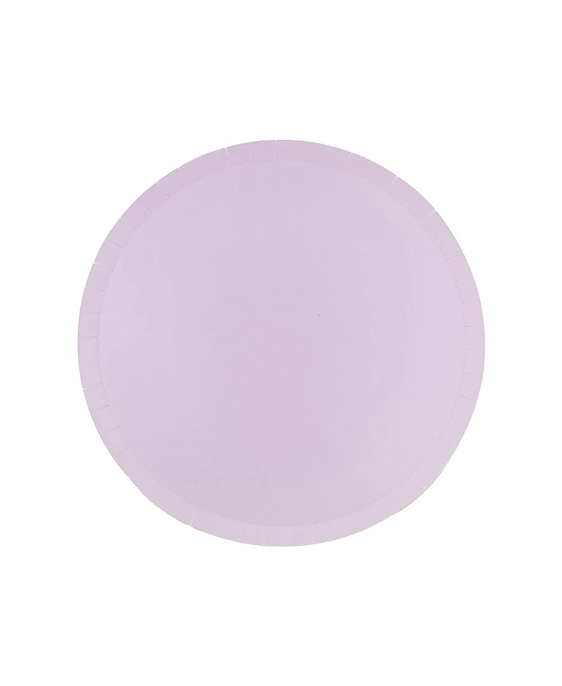 Jollity & Co Solid Shade Colors, Paper Party Dessert Plates, Set Of 8 In Pink