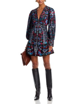 Marcelle Long Sleeve Mini Dress
