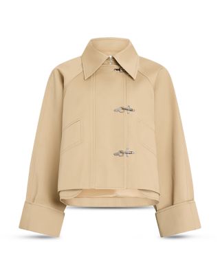 Oversized Cropped Parka