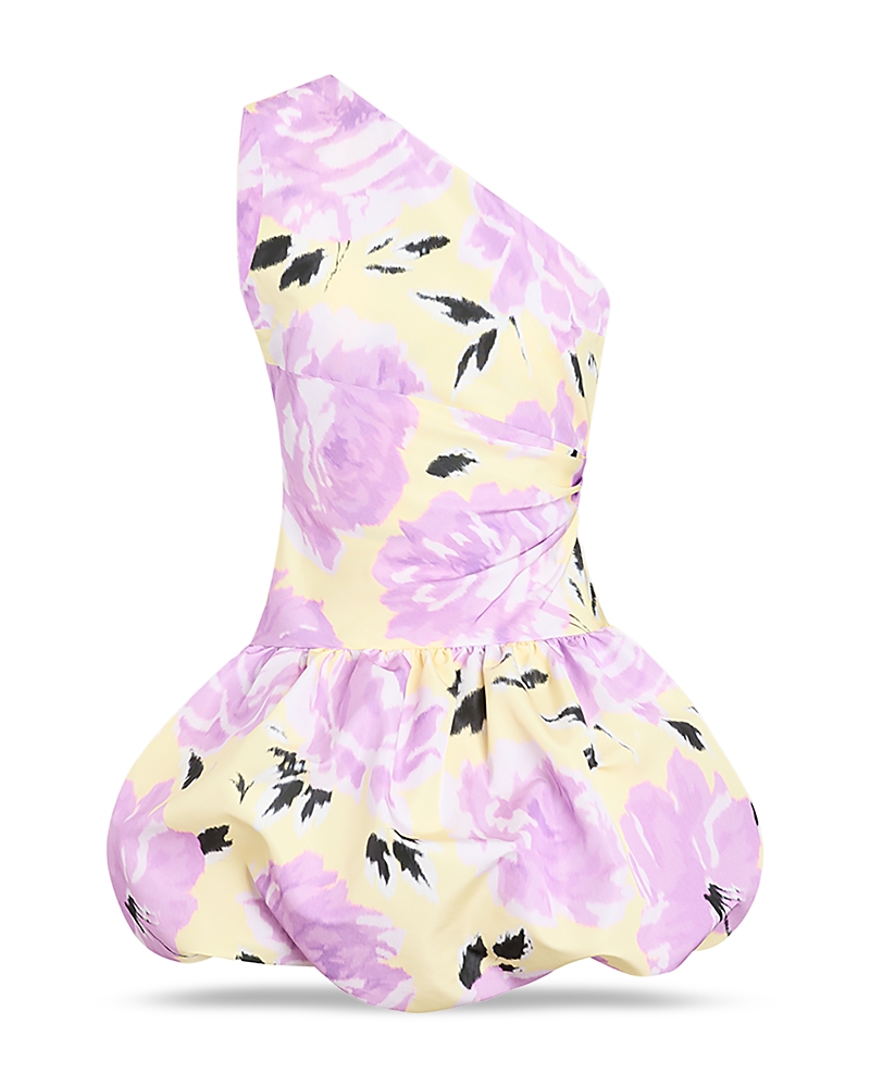 Patou One Shoulder Mini Dress