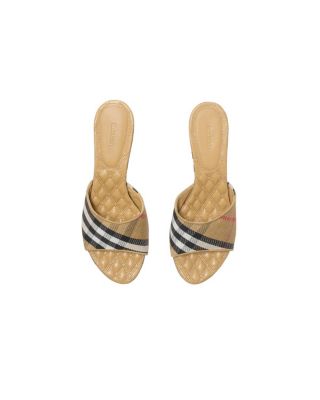 Women's Check Sloane Mules