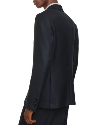 Check Wool Tailored Jacket