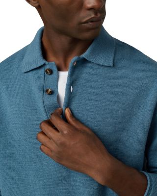 Merino Wool Polo Sweater