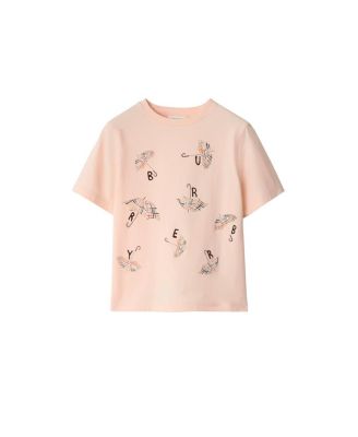 Girls' Umbrella Logo Cotton T-shirt - Little Kid, Big Kid