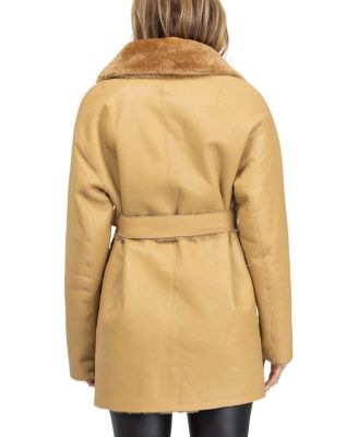  Merino Shearling Lamb Stroller Coat