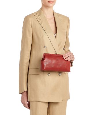 Classic Manuela Leather Clutch