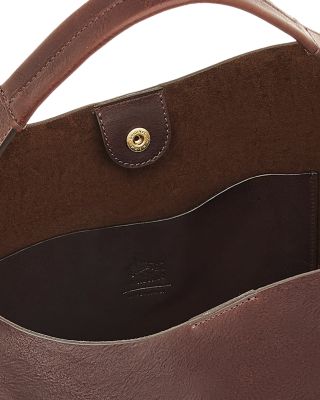 Le Laudi Leather Bucket Bag