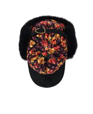 Geranium Leaf  Nylon Trapper Cap