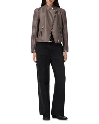 Raul Leather Biker Jacket