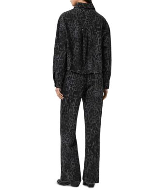 Blake High Rise Straight Jeans in Leppo Black