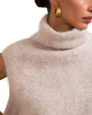 Misty Brushed Cashmere Sweater Tank