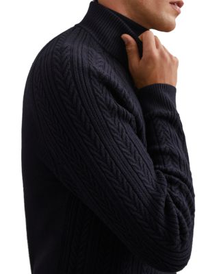 Half Zip Funnel Sweater