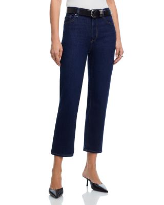Pixie Le Sleek High Rise Straight Leg Jeans in Fairway
