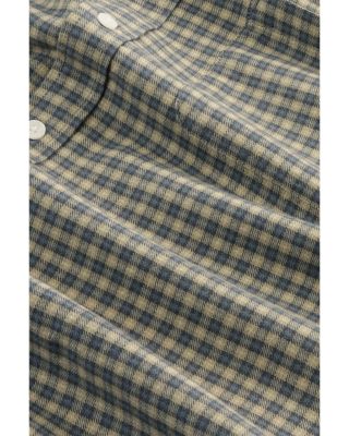 Deon Long Sleeve Button Front Flannel Shirt