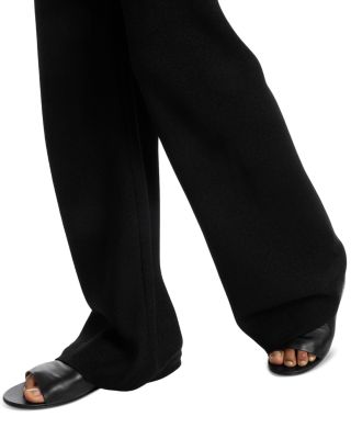 Crepe Bias Cut Pants