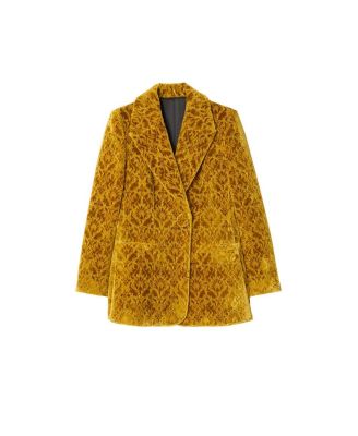 Baroque Velvet Blazer