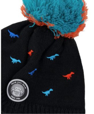  Boys' Lined Winter Peruvian Knit Hat with Pompom - Little Kid, Big Kid