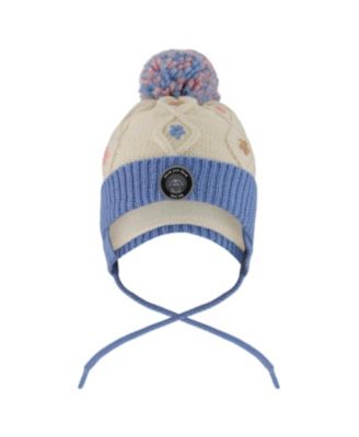  Girls' Lined Knit Hat with Ears - Little Kid, Big Kid