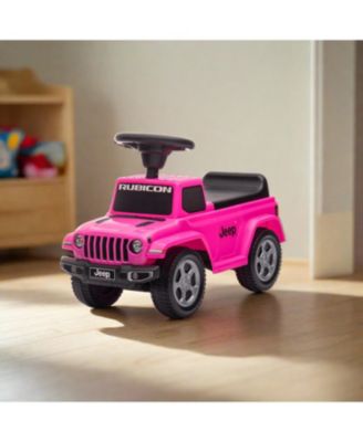  Jeep Rubicon 1-Seater Push Car for Kids - 1-3 - Ages 2-4