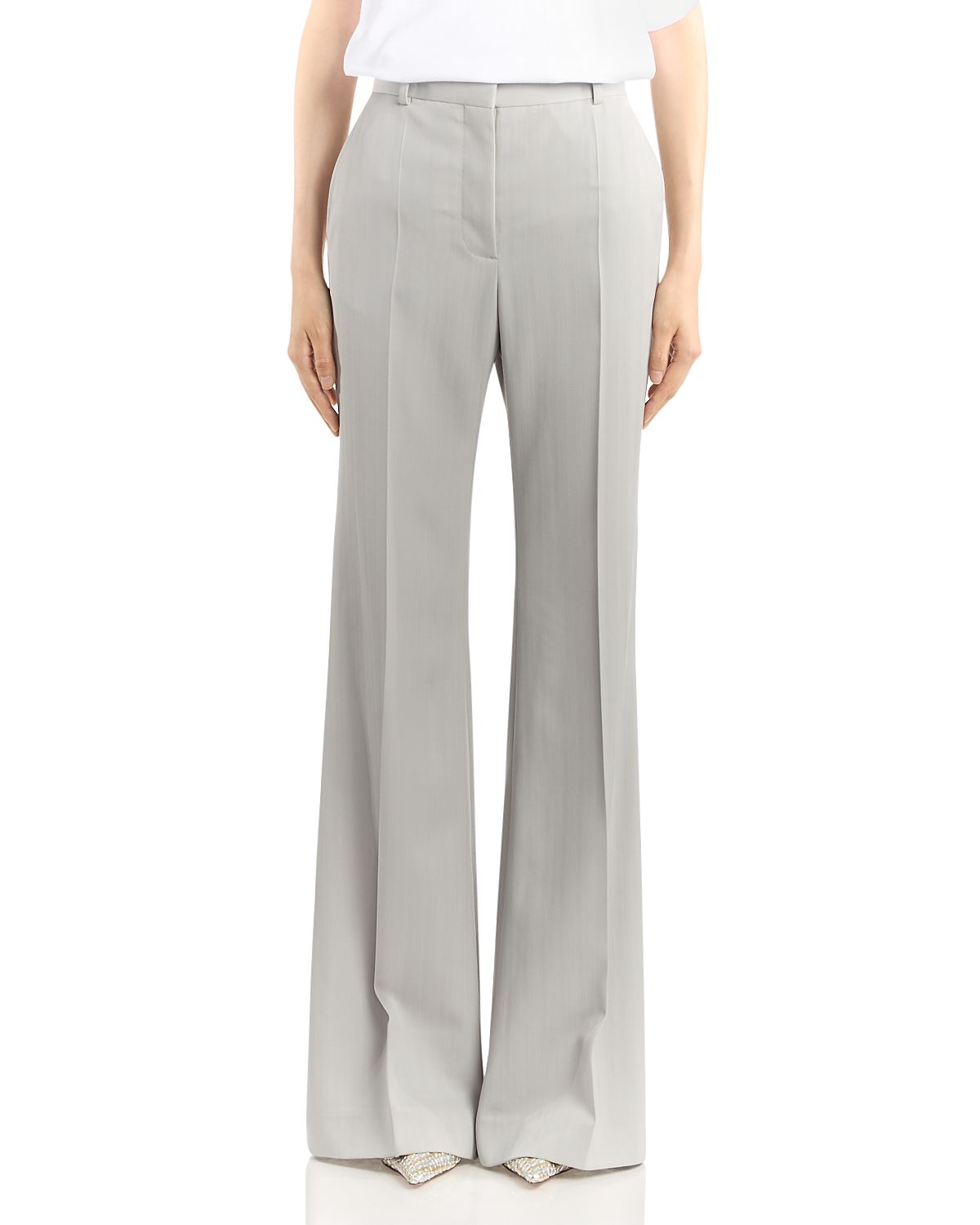 Stella McCartney Low Rise Bootcut Stripe Pants