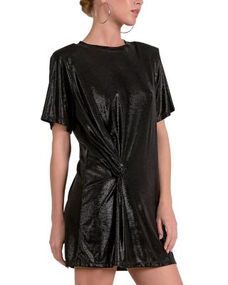 Round Neck Side-Knot Dress