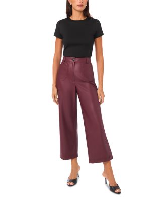 Cropped Front Pocket Pants