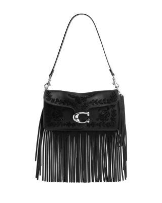 Tabby 26 Beaded Fringed Shoulder Bag