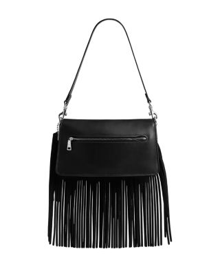 Tabby 26 Beaded Fringed Shoulder Bag