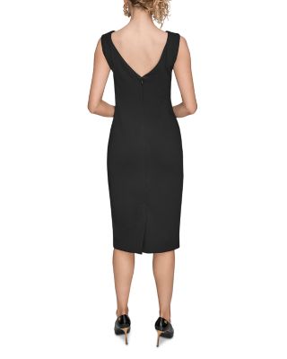 Scuba Crepe Twill Dress