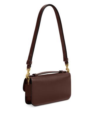 Elora Leather Top Handle Crossbody