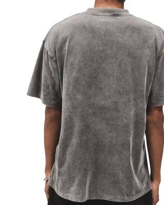 Embroidered Serif Logo Tee