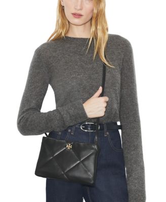 Kira Diamond Quilted Leather Crossbody Bag