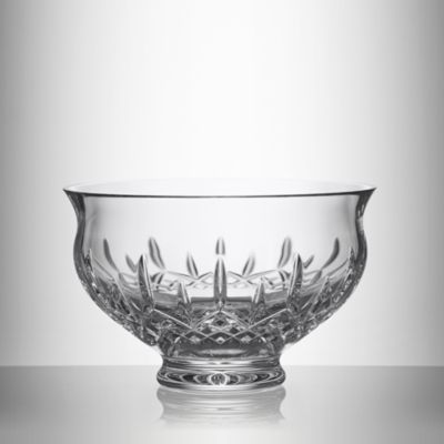 Lismore Crystal Footed Bowl, 8"